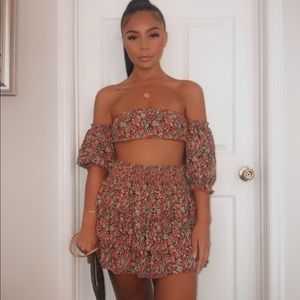 2 piece skirt set